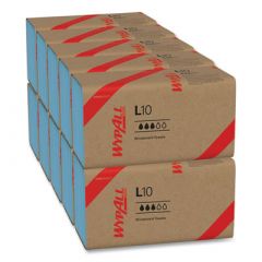 L10 WINDSHIELD TOWEL 1-PLY  BLUE 10/224
