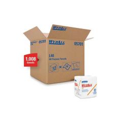 L40 WYPALL WIPER 1/4FOLD 12.5x14.4 WHITE 18/56