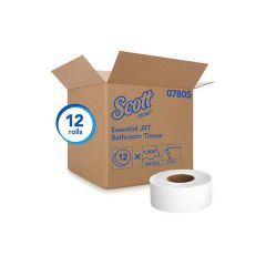 SCOTT STANDARD CORE JUMBO ROLL TISSUE 2PLY 12/1000