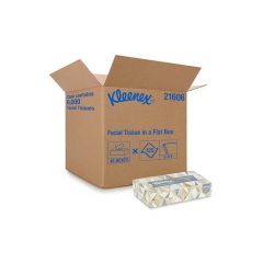 KLEENEX FACIAL TISSUE FLAT BOX 48/125