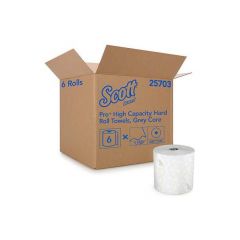 SCOTT MOD ROLL TOWEL 7.5x1150 WHITE 6/CS