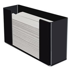 COUNTERTOP MULTIFOLD TOWEL  DISPENSER  12.5X4.4X7 BLACK
