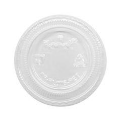 PORTION CUP TALL LID 1OZ CLEAR PET 2500/CS