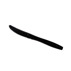 KNIFE MED-HEAVYWEIGHT POLYPROPYLENE BLACK 1000/CS