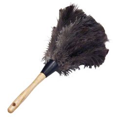 PREMIUM OSTRICH FEATHER DUSTER  7" PLUME 13" LONG 