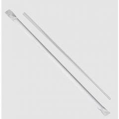 JUMBO STRAW WRAP 10.25" CLEAR 4/500 5#