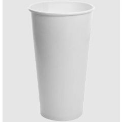 PAPER COLD CUP 32OZ WHITE 600/CS