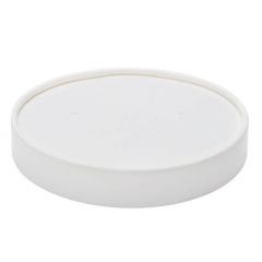 PAPER LID 96MM WHITE 1000/CS 