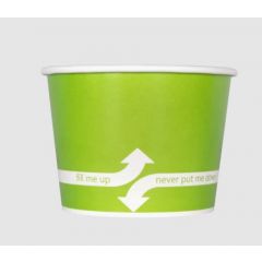 DOUBLE POLY HOT/COLD FOOD CONTAINER 16OZ GREEN 1000/CS