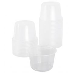 ROUND DELI CONTAINER 32OZ CLEAR 500/CS