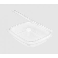 HINGED DELI CONTAINER 8OZ CLEAR PET 200/CS