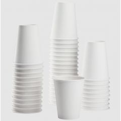 HOT CUP 20OZ WHITE 600/CS 