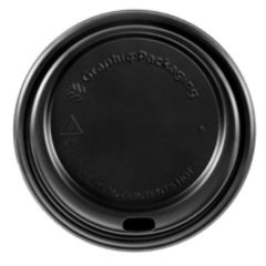 SIPPER HOT CUP LID 8OZ BLACK  1000/CS