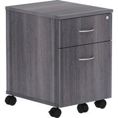 2 DRAWER MOBILE FILE CABINET 23x16x20 WEATHERED CHARCOAL