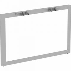 WIDE SIDE LEG 28.5Hx45.5WX4D SILVER