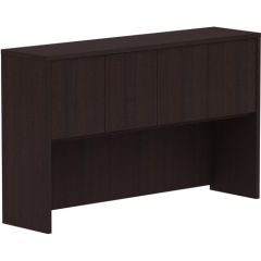 STACK-ON HUTCH W/DOORS 36Hx60Wx15D ESPRESSO