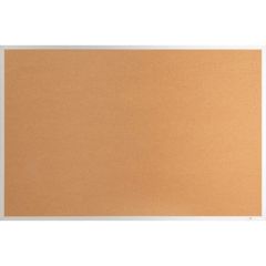 BULLETIN CORKBOARD 24"X36" BROWN ALUMINUM FRAME