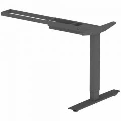 SIT-TO-STAND 3RD-LEG BASE 26.57" TO 45" HEIGHT BLACK