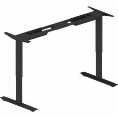 SIT-STAND TWO-STAGE HEIGHT  ADJUSTABLE DESK BASE BLACK