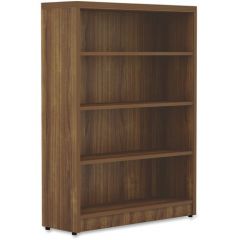 BOOKSHELF 48.5Hx36Wx11.6D WALNUT