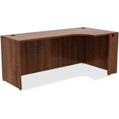 RIGHT CORNER CREDENZA 29.5Hx72Wx36D WALNUT