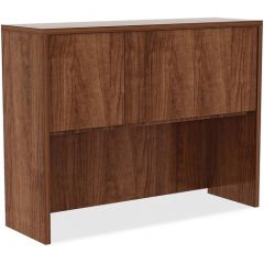 STACK ON HUTCH WITH DOORS 36x48x15 WALNUT