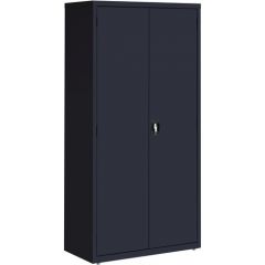 STORAGE CABINET 72Hx36Wx18D BLACK STEEL