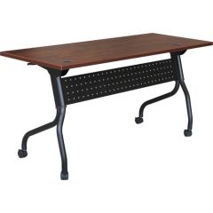 FLIP-TOP TRAINING TABLE 60x24x30 CHERRY/BLACK