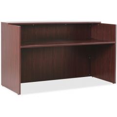 FRONT RECEPTION DESK 72x36x43 MAHOGANY