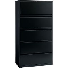 LATERAL FILE CABINET WITH ROLL-OUT POSTING SHELF