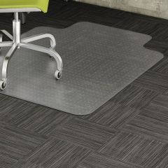 STANDARD LOW-PILE CHAIR MAT CARPETED FLOORS 48x36