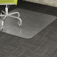 LOW-PILE CHAIR MAT CARPETED FLOORS 60x46