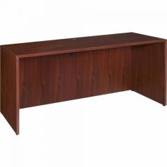 CREDENZA SHELL DESK 60x24x30 MAHOGANY