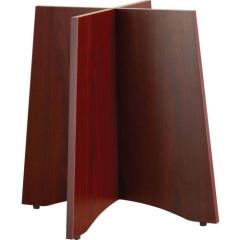 CONFERENCE TABLE BASE ROUND 29Hx30Wx30D MAHOGANY
