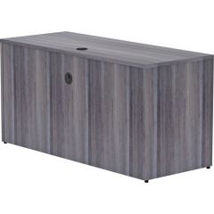 CREDENZA SHELL DESK 30Hx60Wx24D WEATHERED CHARCOAL