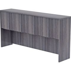 STACK-ON HUTCH W/ DOORS 36Hx72Wx15D WEATHERED CHARCOAL