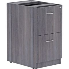 FILE/FILE FIXED FILE CABINET 28Hx16Wx22D WEATHERED CHARCOAL