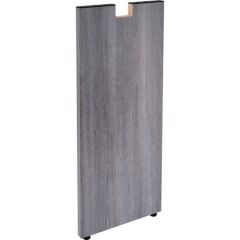 CREDENZA HALF LEG 28.5x12x1 WEATHERED CHARCOAL