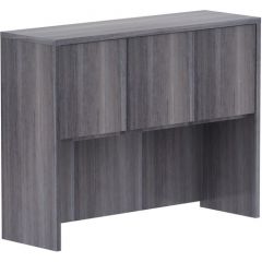 STACK-ON HUTCH W/ DOORS 36Hx48Wx15D WEATHERED CHARCOAL