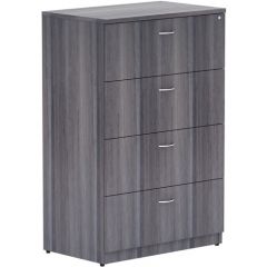 LATERAL FILE 4-DRAWER 54.8Hx35.5Wx22D WEATHERED