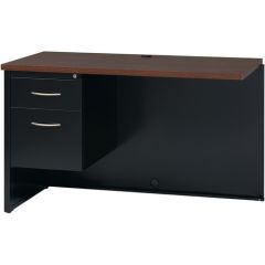 LEFT RETURN W/ BOX/FILE PEDESTAL 48Wx24D