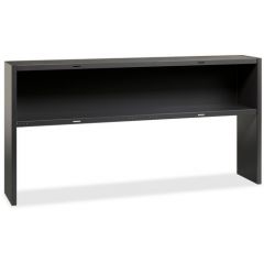 MODULAR SERIES STACK ON HUTCH  72" CHARCOAL