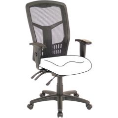 ERGOMESH EXECUTIVE MESH HIGH BLACK CHAIR FRAME 45x28.5x28.5
