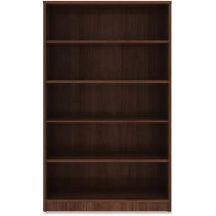 LAMINATE BOOKCASE 60x36x12 WALNUT