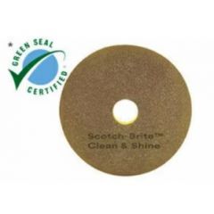 SCOTCH-BRITE CLEAN & SHINE PAD  12 IN 5/CASE