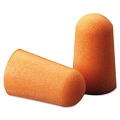 FOAM SINGLE USE EARPLUGS  CORDLESS 22NRR ORANGE 200 