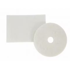 NIAGARA 4100N POLISHING PAD  14" WHITE 5/CS
