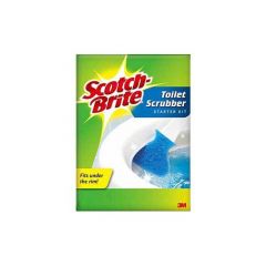 SCOTCH-BRITE TOILET SCRB STRTR KIT HANDLE+5 REFLS