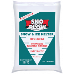 SNO PLOW 10LB SNOW AND ICE  MELT SHAKER BAG