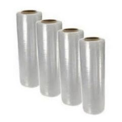 STRETCH FILM CAST 80 GAUGE  18"x1500' BLACK 4/CS